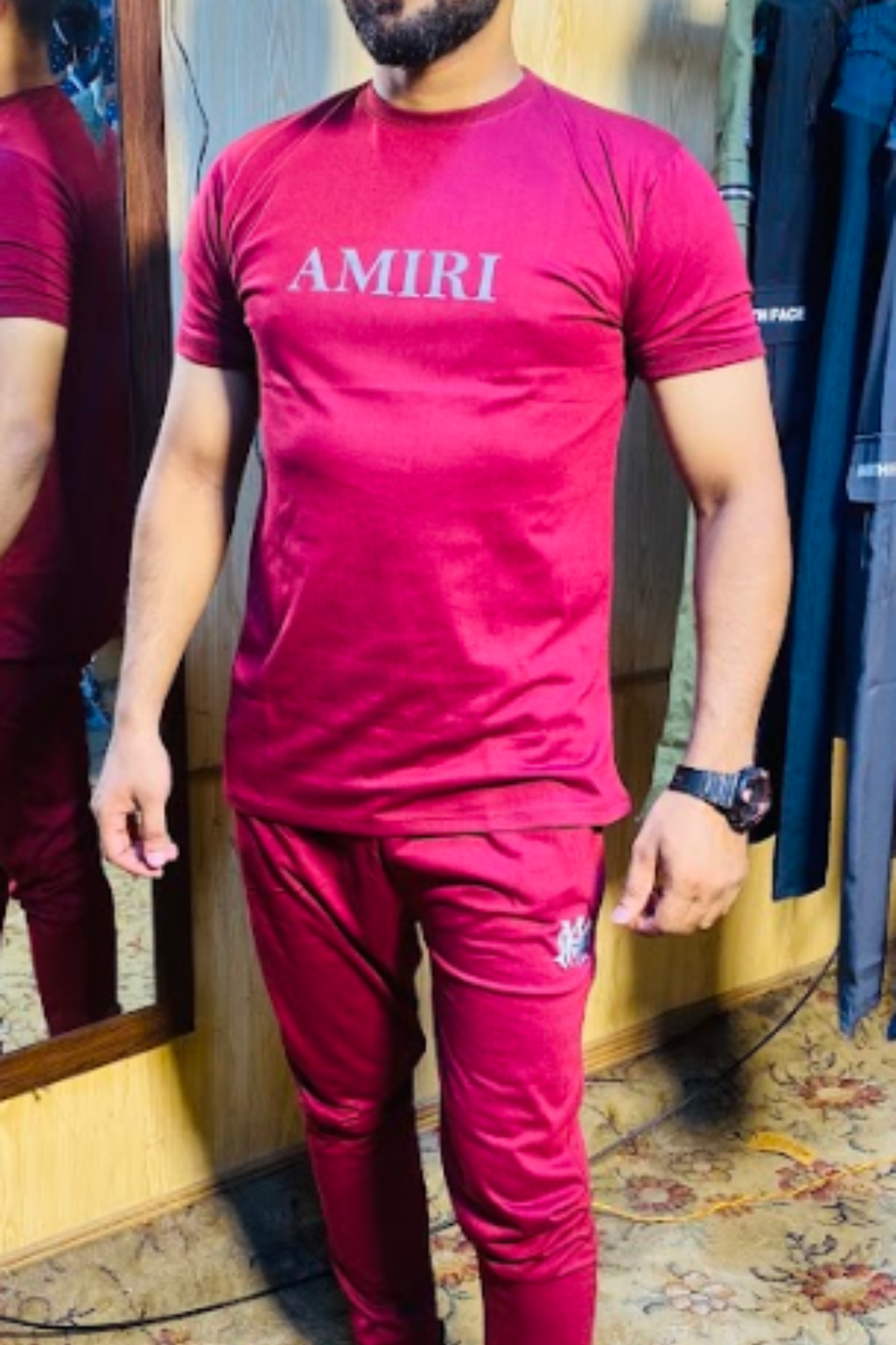 β¨ AMIRI Tracksuit β Premium 2-Piece Set