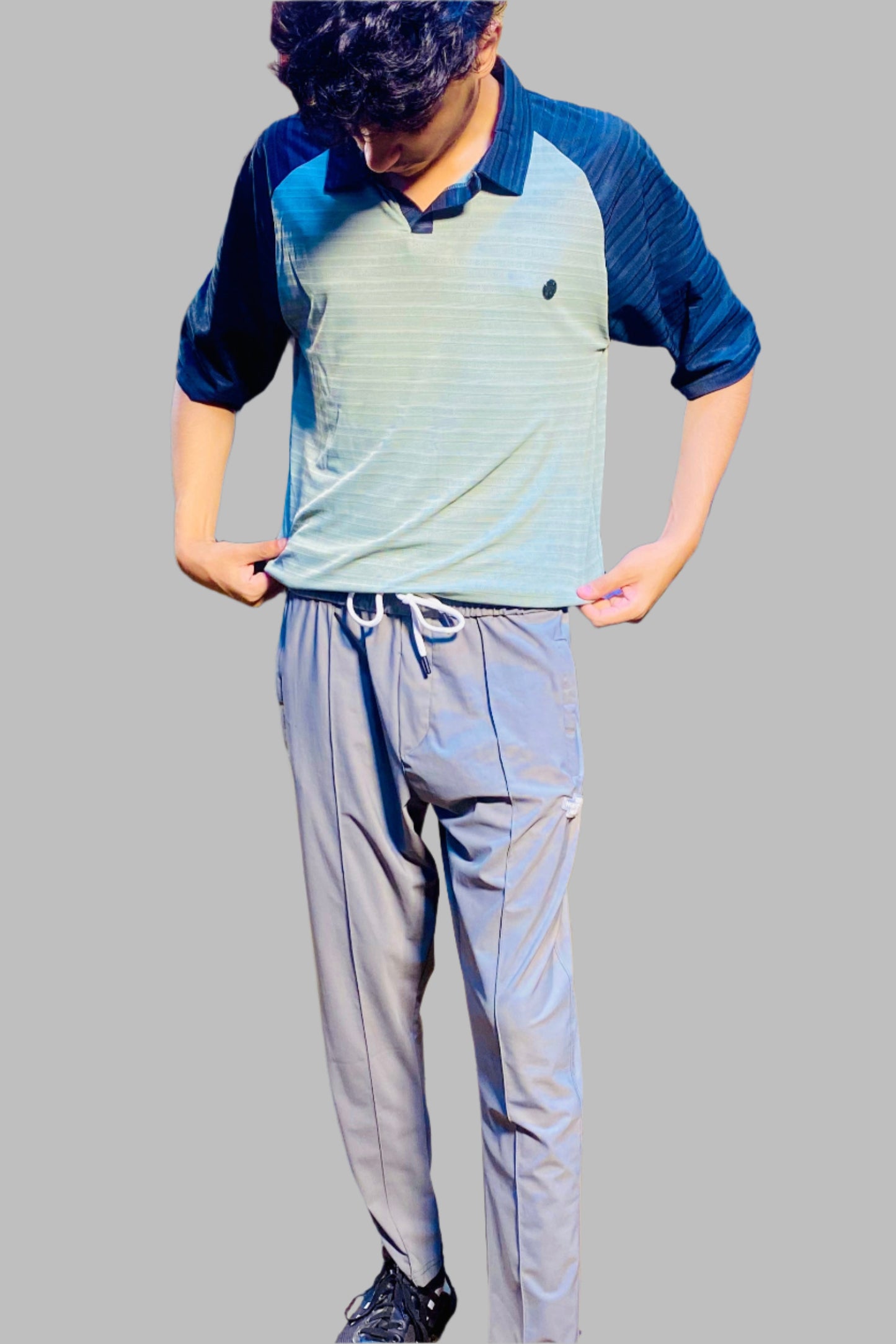 Down Shoulder Pair โ T-Shirt & Trouser Set