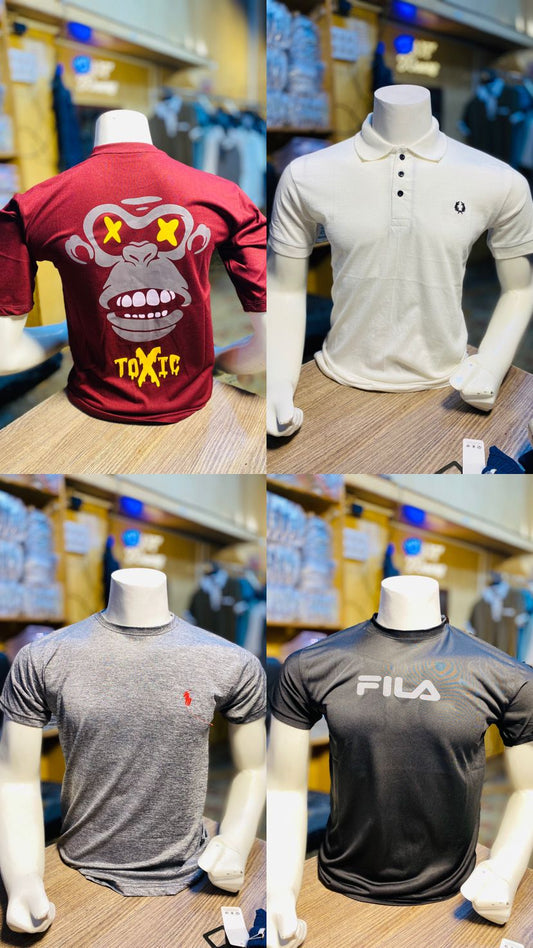 👕 PACK OF 4 SHIRTS