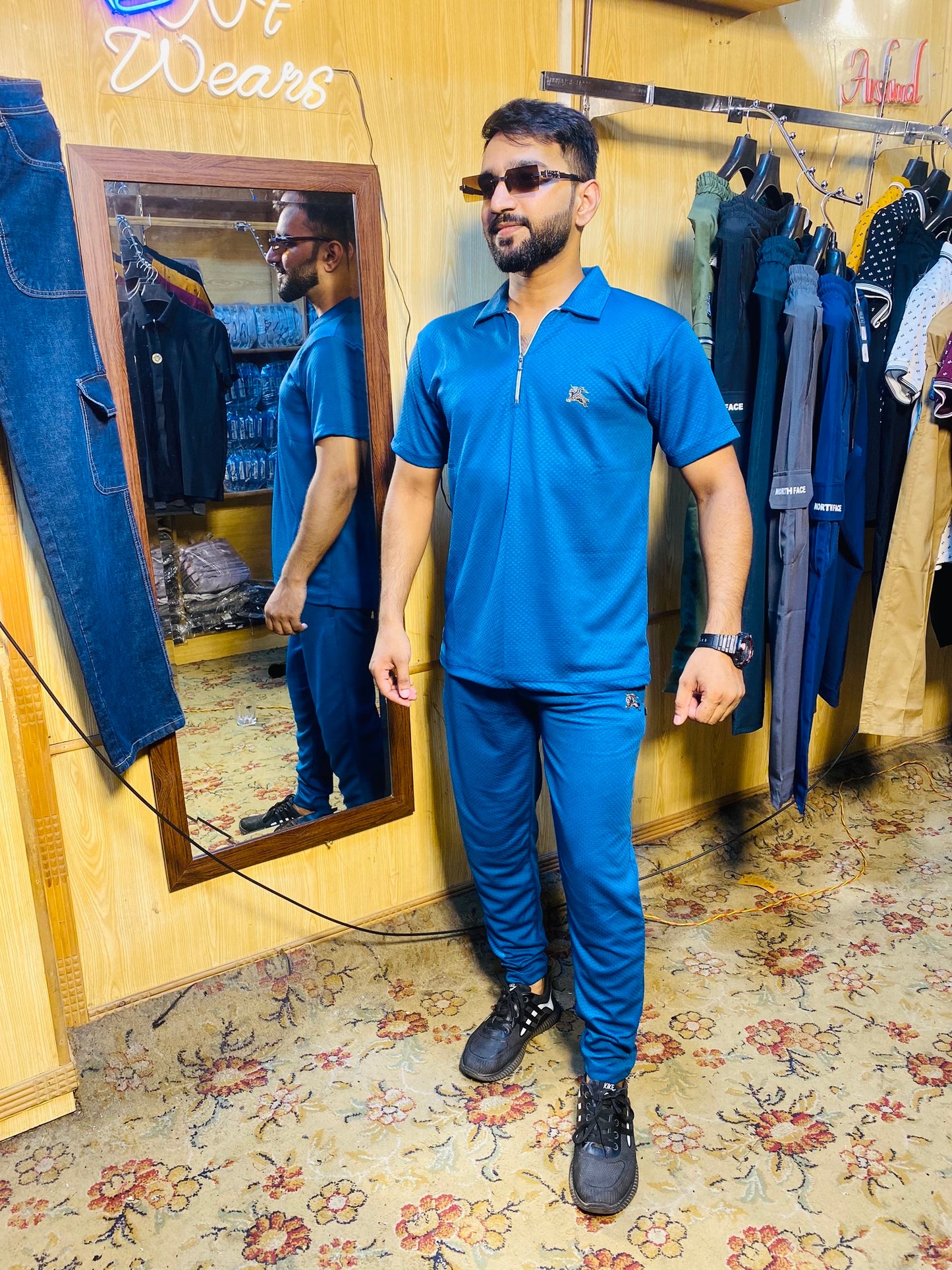 Zipper Safari Suit